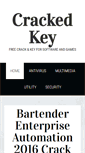Mobile Screenshot of crackedkey.com